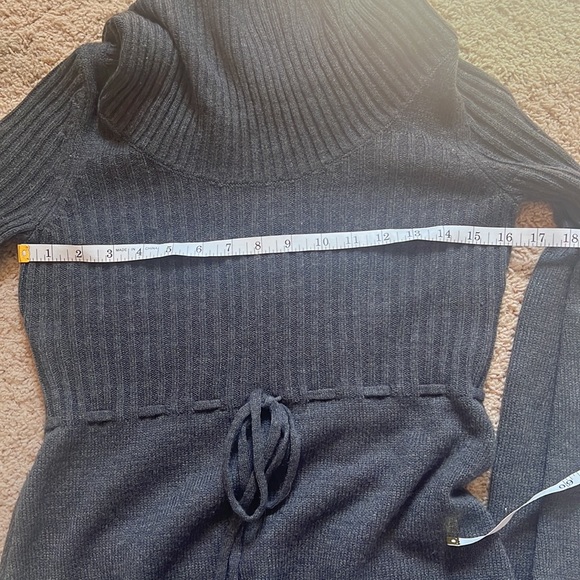 Gray Sweater Dress - Picture 9 of 10